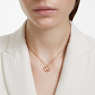 Generation pendant, White, Rose gold-tone plated - Swarovski, 5636513