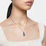 Chroma necklace, Octagon cut, Multicolored, Gold-tone plated - Swarovski, 5640256