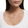 Millenia ネックレス, トリリアントカット, ホワイト, ローズゴールドトーン・プレーティング - Swarovski, 5640292