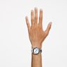 Watch, 39mm, Swiss Made, Metal bracelet, Silver tone, Stainless steel - Swarovski, 5641297