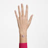 Idyllia bracelet, Mixed cuts, Sun, Pink, Rhodium plated - Swarovski, 5642968