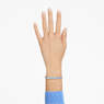 Pulsera Matrix Tennis, Talla redonda, Azul, Baño de rodio - Swarovski, 5648928