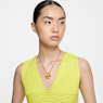 Idyllia necklace, Flower, Yellow, Gold-tone plated - Swarovski, 5650570