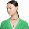 Millenia クリップイヤリング, スクエア・カット, グリーン, ゴールドトーン・プレーティング - Swarovski, 5654559