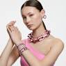 Vittore 戒指, 圓形切割, 白色, 銀色調潤飾 - Swarovski, 5656298