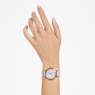 Crystalline Wonder watch, Swiss Made, Leather strap, Beige, Rose gold-tone finish - Swarovski, 5656899