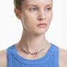 Gema Halskette, Verschiedene Schliffe, Mehrfarbig, Rhodiniert - Swarovski, 5658398
