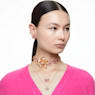 Pandantiv Idyllia, Fluture, Multicolor, Placat cu auriu - Swarovski, 5658857