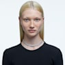 Matrix สร้อยคอ Tennis, เจียระไนทรงลูกแพร์, ขาว, เคลือบโรเดียม - Swarovski, 5662277