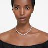 Collier Mesmera, Tailles variées, Blanc, Métal rhodié - Swarovski, 5665242