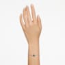 Mesmera สร้อยข้อมือ, ผสมผสานเหลี่ยมเจียระไนหลายหลายรูปแบบ, เขียว, เคลือบโรเดียม - Swarovski, 5668360