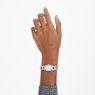 Dextera Chain watch, Swiss Made, Crystal bracelet, Silver tone, Stainless Steel - Swarovski, 5668899