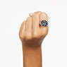 Bague cocktail Lucent, Gris, Métal rhodié - Swarovski, 5670362