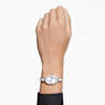 Dextera Bangle watch, Swiss Made, Metal bracelet, Silver tone, Stainless steel - Swarovski, 5672977