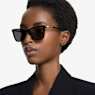 Gafas de sol, Forma cuadrada, SK6004, Negras - Swarovski, 5679534