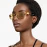 Gafas de sol, Forma ovalada, SK7010, Amarillas - Swarovski, 5679540