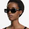 Gafas de sol, Forma rectangular, SK6008, Negras - Swarovski, 5679545