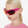 Sunglasses, Mask shape, SK1126, Pink - Swarovski, 5679555