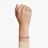 Imber bracelet, Octagon cut, Pink, Gold-tone plated - Swarovski, 5684537