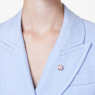 Matrix Pin, Rundschliff, Mehrfarbig, Goldlegierungsschicht - Swarovski, 5685576