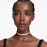 Matrix Tennis choker, Round cut, White, Rhodium plated - Swarovski, 5685755