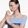 Uhančki Alice in Wonderland, Asimetričen dizajn, Roža, Večbarvni, Prevleka iz rodija - Swarovski, 5689488
