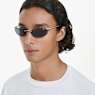 Sunglasses, Oval shape, Black - Swarovski, 5691652