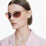 Sunglasses, Oval shape, SK7018, Pink - Swarovski, 5691654