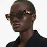 Sunglasses, Oval shape, SK6022, Brown - Swarovski, 5691701