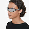 Zonnebril met bandje, Zwemvorm, Zwart - Swarovski, 5691733