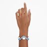 Bracciale rigido Sublima, Taglio misto, Blu, Finitura blu - Swarovski, 5692102
