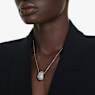 Sublima จี้สร้อยคอ, เจียระไนทรงกลม, หลากสี, เคลือบรูทีเนียม - Swarovski, 5692112