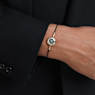 Bracelet Symbolica, Œil porte-bonheur, Multicolore, Placage de ton or - Swarovski, 5692167