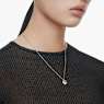 Dextera pendant, Round cut, White, Rose gold-tone plated - Swarovski, 5692257