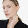 Eternity band ring, Lab-grown diamonds 0.4 ct tw, Round shape, 18K white gold - Swarovski, 5697721