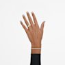Eternity solitaire ring, Lab-grown diamonds 1.2 ct tw, Round shape, 18K yellow gold - Swarovski, 5697864