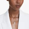 Pendentif Matrix, Tailles variées, Blanc, Métal rhodié - Swarovski, 5700420