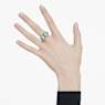 Sublima cocktail ring, Round cut, Multicolored, Ruthenium plated - Swarovski, 5700926