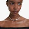 Hyperbola choker, Round cut, White, Mixed metal finish - Swarovski, 5702408