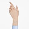 Imber Tennis bracelet, Mixed round cuts, White, Rhodium plated - Swarovski, 5705451