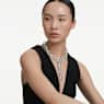Millenia necklace, Mixed cuts, White, Rhodium plated - Swarovski, 5705799