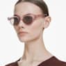 Sunglasses, Round shape, SK6025, Pink - Swarovski, 5706556