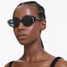 Occhiali da sole, Forma Cat-eye, SK6030, Neri - Swarovski, 5706560