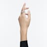 Matrix Vittore ring, Baguette cut, White, Rhodium plated - Swarovski, 5709275