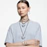Matrix Vittore 링, 바게트 컷, 화이트, 로듐 플래팅 - Swarovski, 5709275