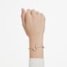 Imber 手鐲, 混合式切割, 白色, 鍍金色色調 - Swarovski, 5714315
