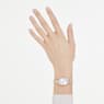 Dextera Octagon watch, Swiss Made, Metal bracelet, Gold tone, Rose gold-tone finish - Swarovski, 5715517