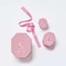 Girocollo Tennis Ariana Grande x Swarovski, Taglio misto, Crystal Pearl, Cuore, Bianco, Placcato rodio - Swarovski, 5720861