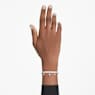 Ariana Grande x Swarovski 브레이슬릿, 크리스털 펄, 라운드 컷, 화이트, 로듐 플래팅 - Swarovski, 5720870