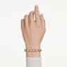 Bracelet Tennis Millenia, Taille octogonale, Caramel, Placage de ton or - Swarovski, 5720912